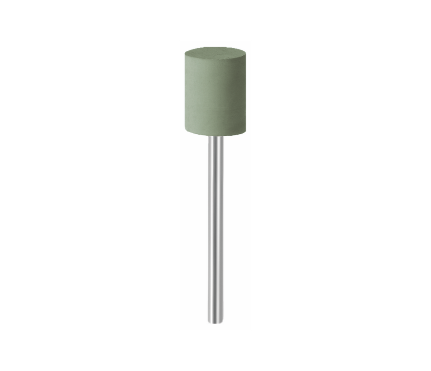 Eveflex 810 Mounted Polishing Cylinder, 10 x 12mm- Green - Fine