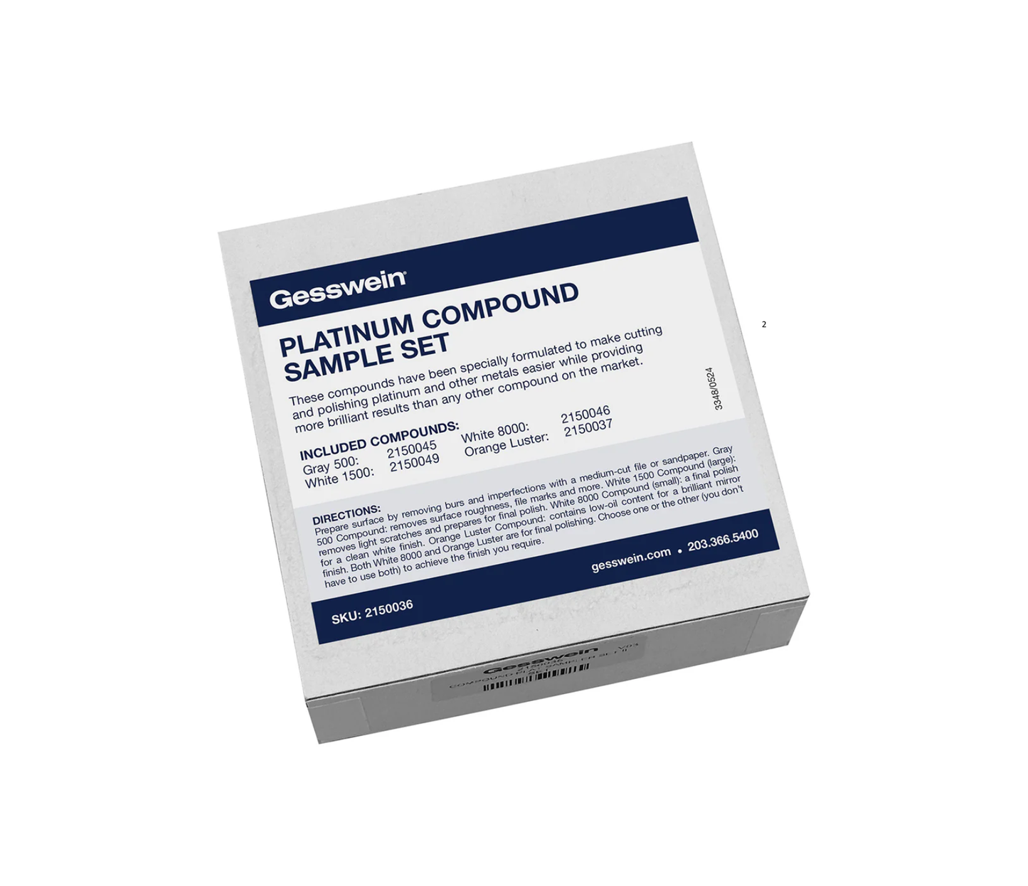Gesswein® Platinum Polishing Compound Sample Set