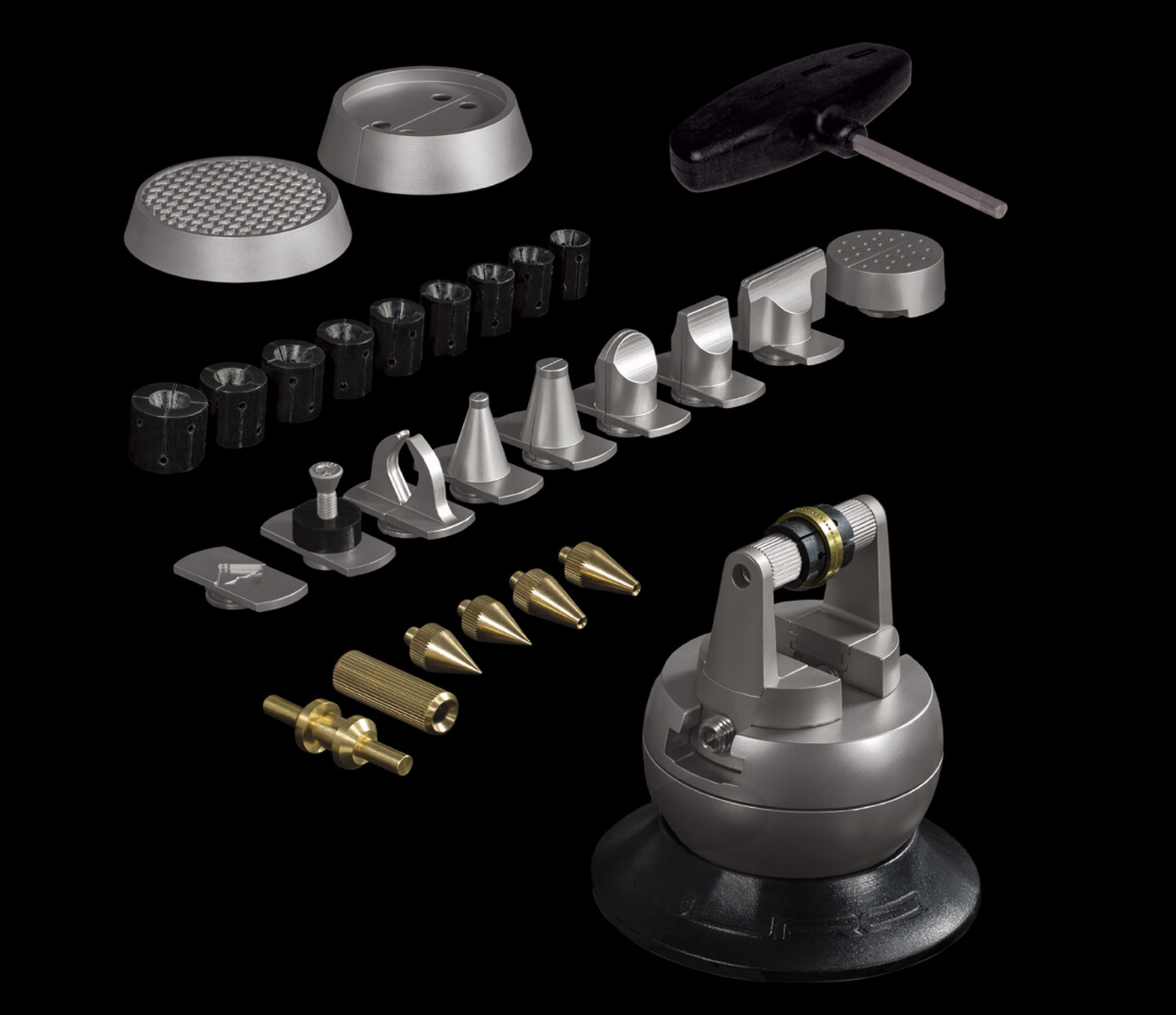 JURA QC Complete Set With Eccentric Ball Vise