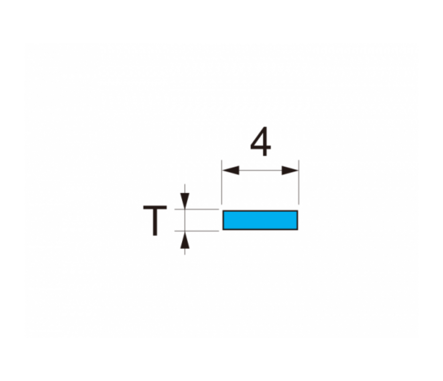 New Super Stone Holder- RECTANGLE (4mm)