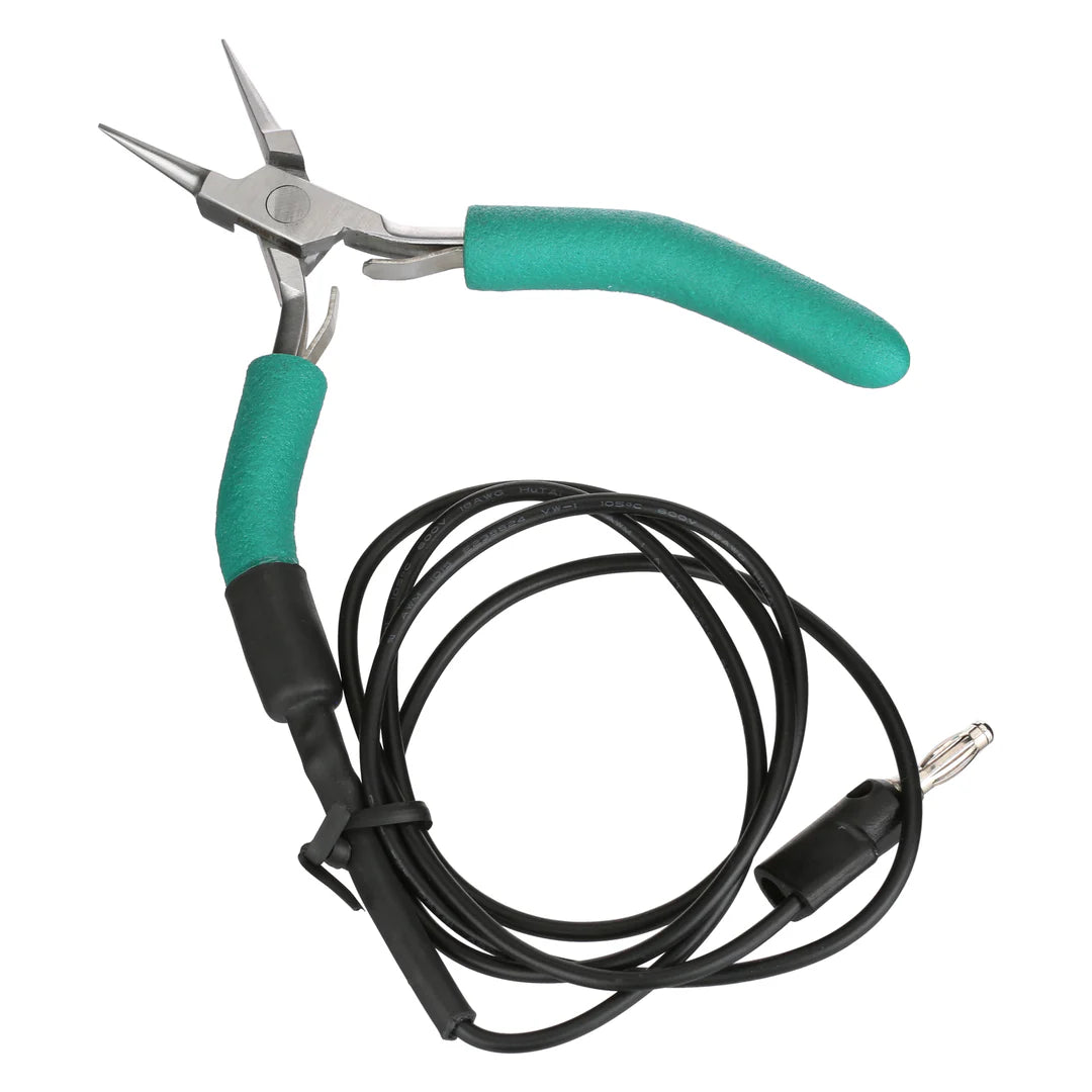 Grounded Needle Nose Pliers for Permanent Jewellery