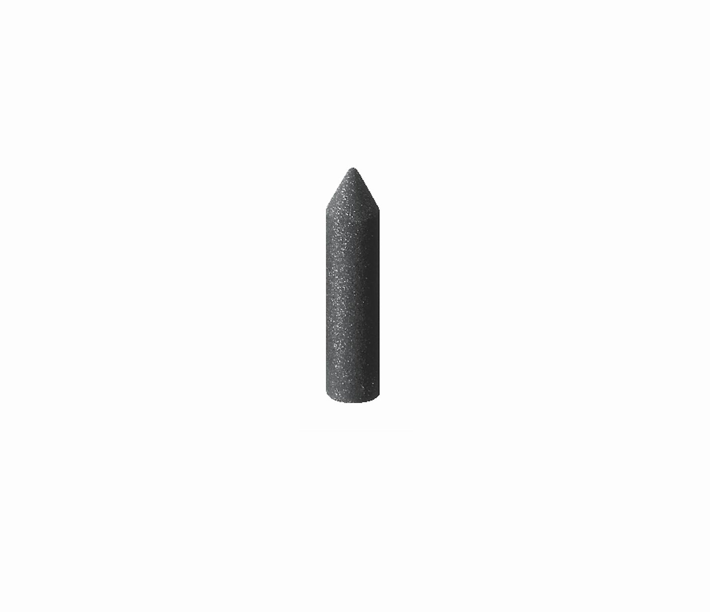 Eve S6M Silicone Polishing Torpedo, 6 x 24mm- Black, Medium