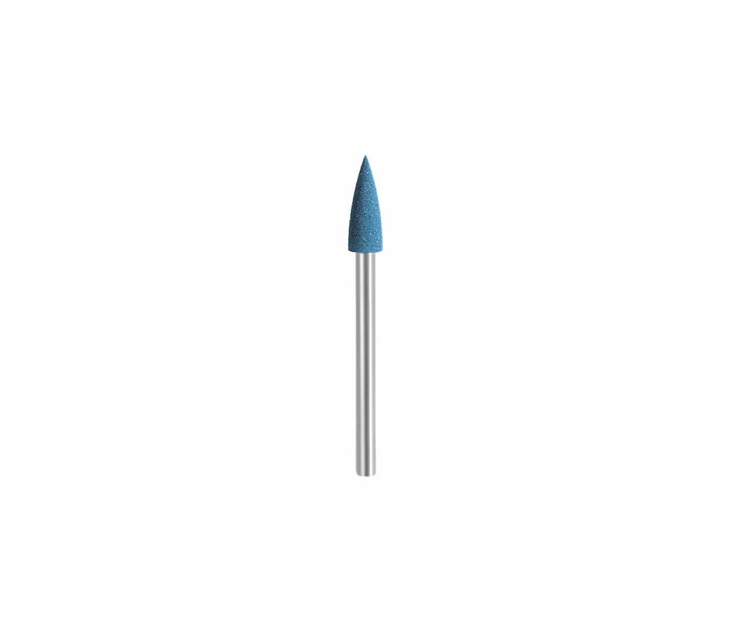 Eveflex 504 Rubber Abrasive Burr, 4.3×12mm - Blue, Extra-Coarse- on a 2.34mm shank