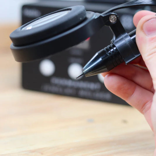 Pepe Tools Helix Prism - Portable Clip-On Darkening Screen with Magnifying Glass