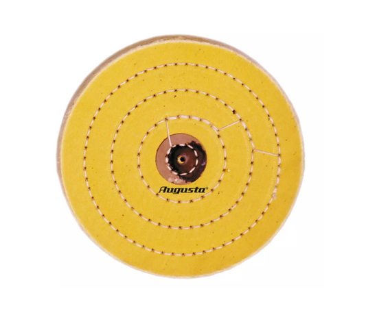 AUGUSTA Polishing Discs Buff Yellow Cotton