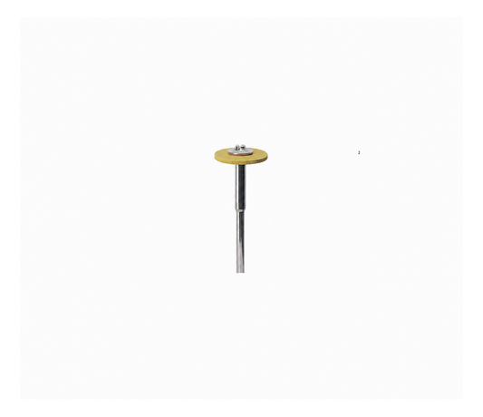 Edenta CeraGloss Wheel- YELLOW (SMALL SIZE)