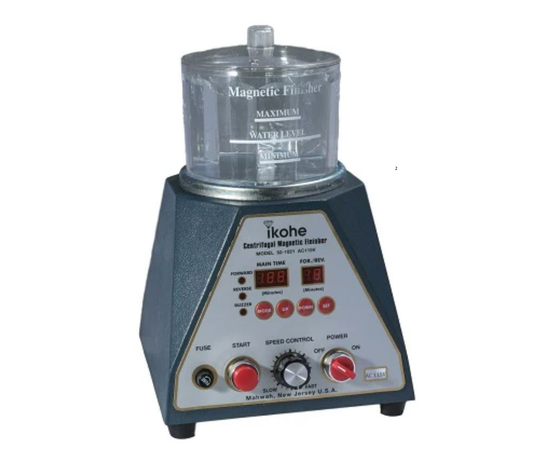 Ikohe 52-1022 - Magnetic Finisher for Jewellery - 6" Digital Tumbler, 220V, 200g Capacity