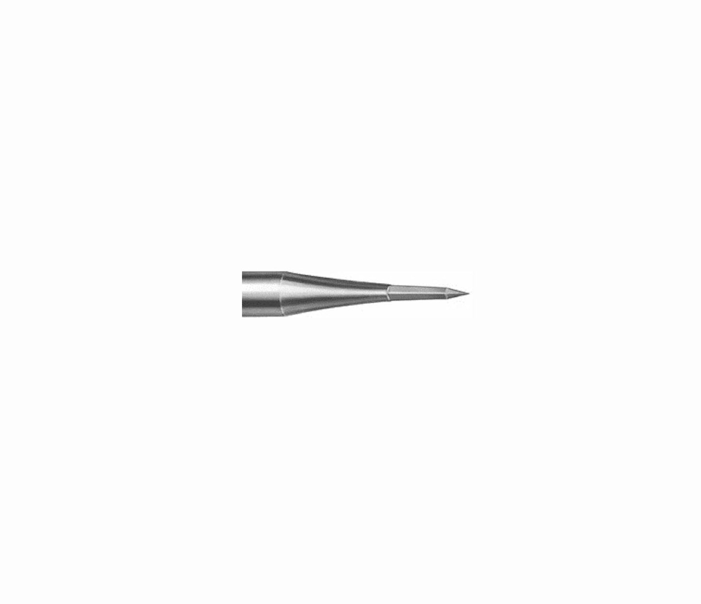 Komet #H97- Carbide Three Sided Plain Cut Burr- Pack of 1 (size available: 1.00mm)