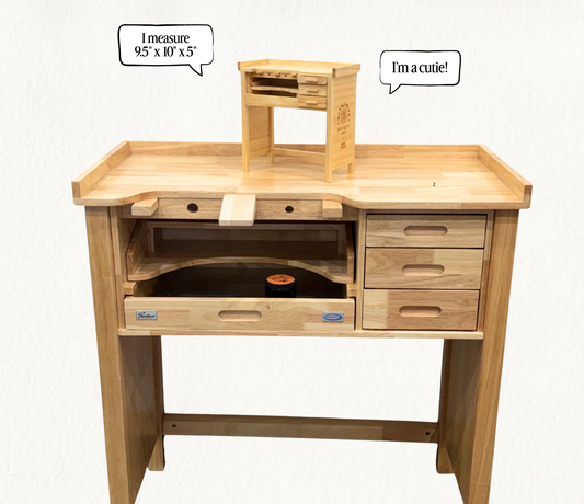 Metalsmith Society × Pepetools Miniature Jeweller's Bench