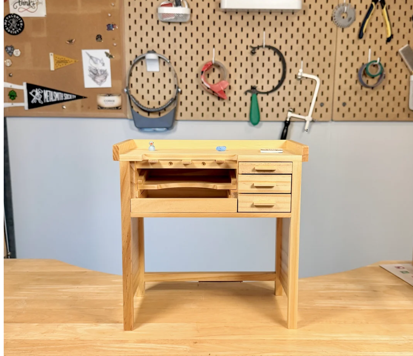 Metalsmith Society × Pepetools Miniature Jeweller's Bench
