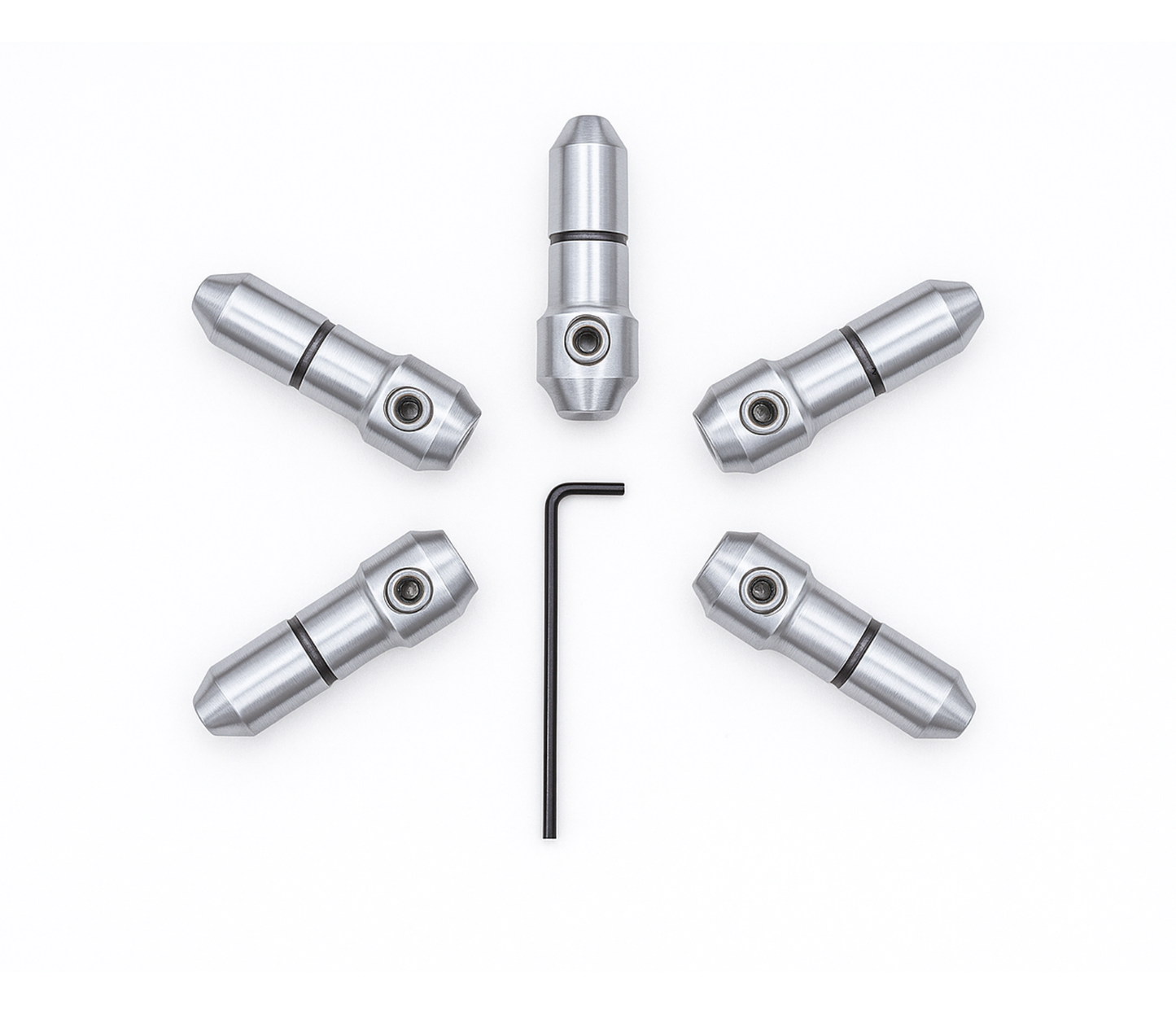 SmartPro Engraving System Universal Collet 3.5mm- 5 Piece Set + Wrench