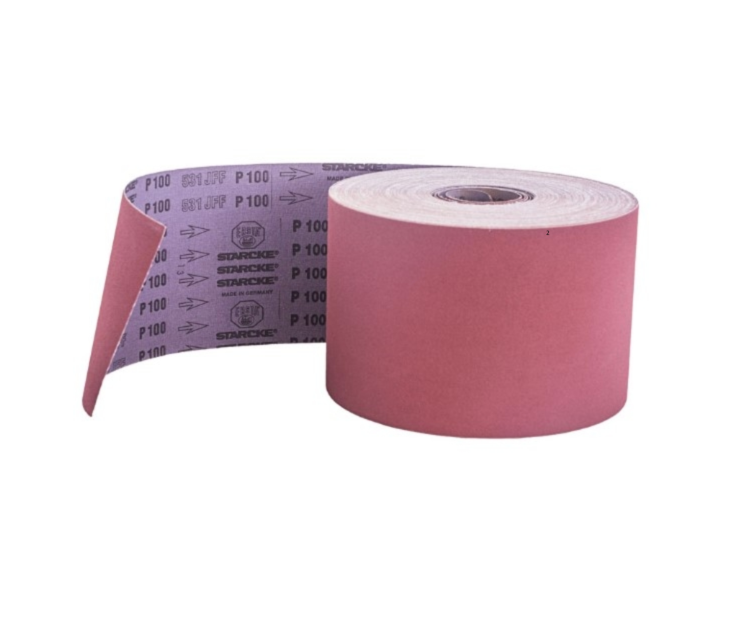 Starcke 531JFF Extra-Flexible Abrasive Paper Rolls- 38mm x 25m