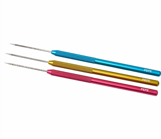 Pepe Tools Titanium Solder Picks - Set of 3 (Red, Blue, Gold)