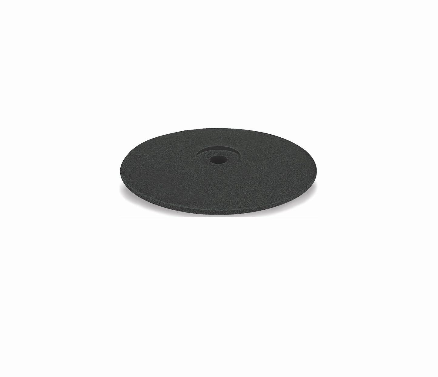 Eve L22M Silicone Polishing Wheel Rubber, 22 x 4mm- Black, Medium