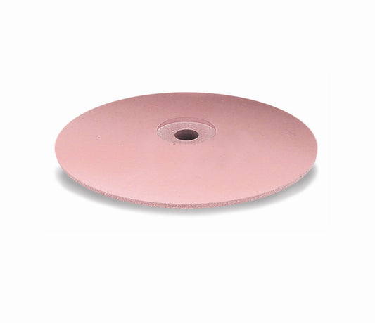 Eve L22SF Silicone Polishing Wheel Rubber, 22 x 4mm- Pink, Extra-Fine