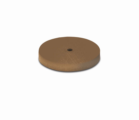 Eveflex 401 Rubber Wheel, 23 x 3mm- Brown, Medium