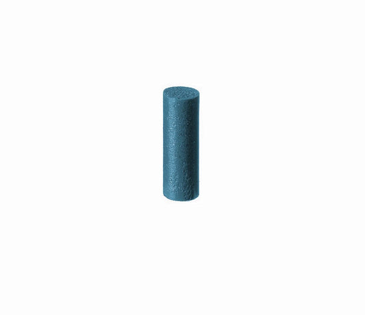 Eveflex 503 Rubber Polishing Cylinder, 7 x 20mm- Blue, Extra-Coarse