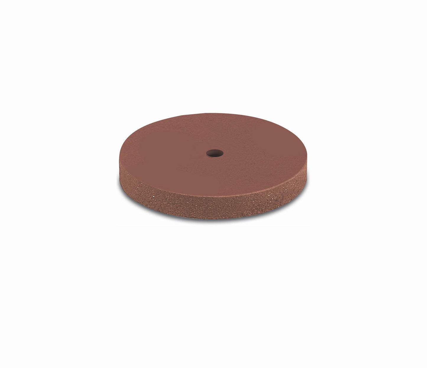 Eveflex 701 Rubber Polishing Wheel, 22 x 3mm- Brown, Medium