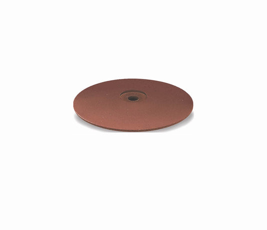 Eveflex 722 Rubber Polishing Wheel, 22 x 4mm-Brown, Medium