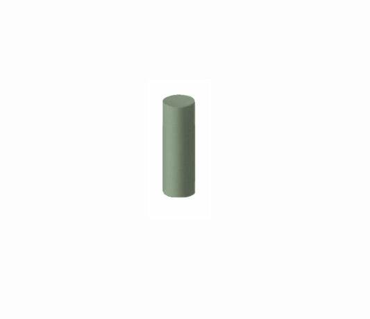 Eveflex 803 Polishing Rubber Cylinder, 7 x 20mm-Green, Fine
