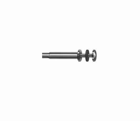 Komet #305- Reinforced Stainless Steel Screw Top Mandrel- Pack of 1 (sizes available: 5.00mm or 8.00mm Screw)
