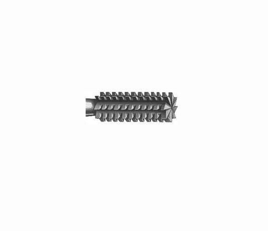Komet #36- Cylindrical Cross Cut Burr- Pack of 6 (sizes available: 0.60mm-2.70mm)